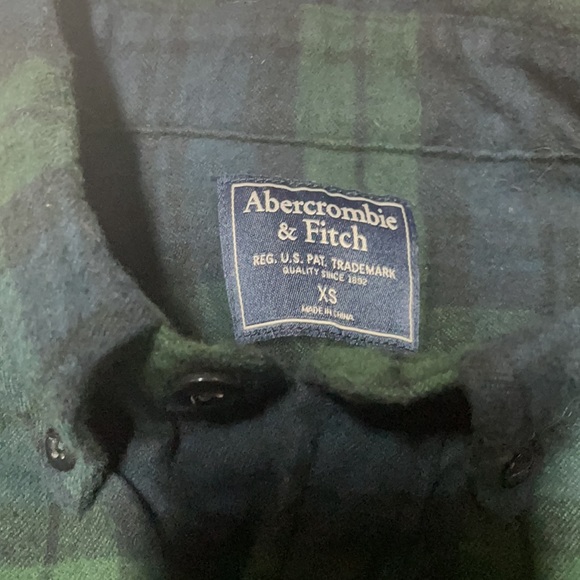 Abercrombie and Fitch flannel shirt - Picture 2 of 2